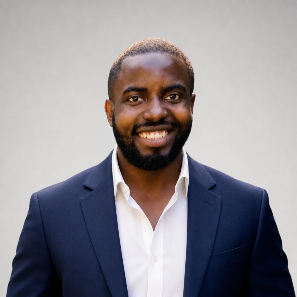 Professional headshot taken with Headshot Studio